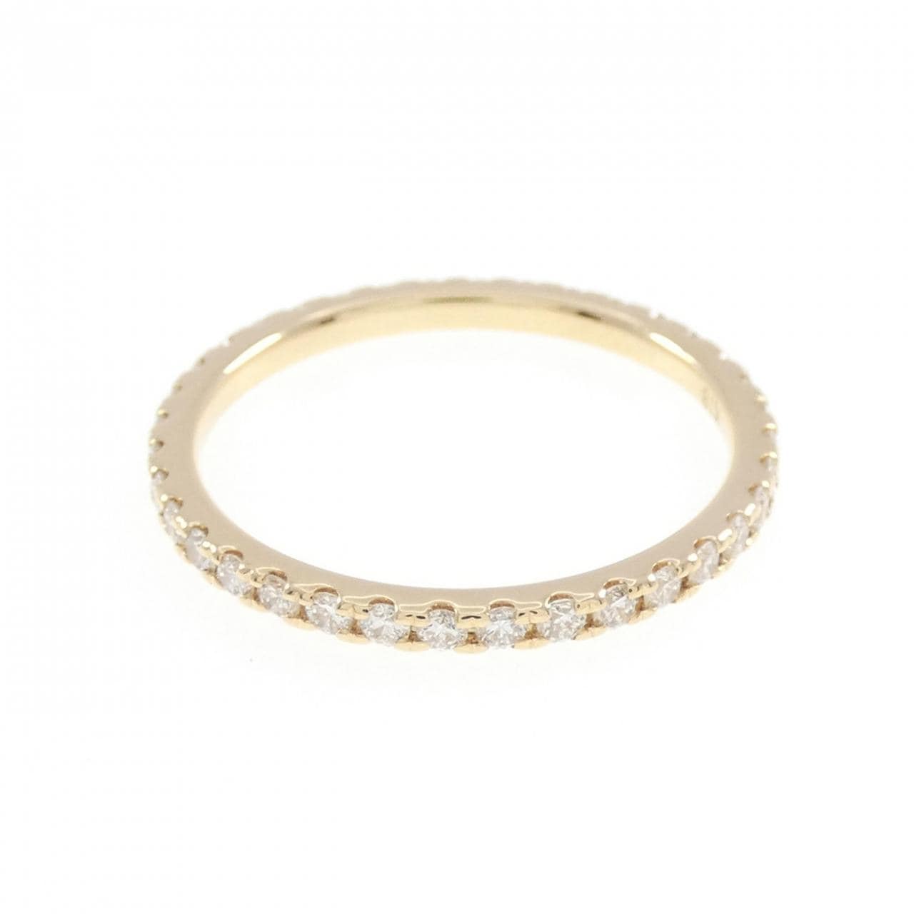 [Remake] K18YG full eternity Diamond ring 0.341CT