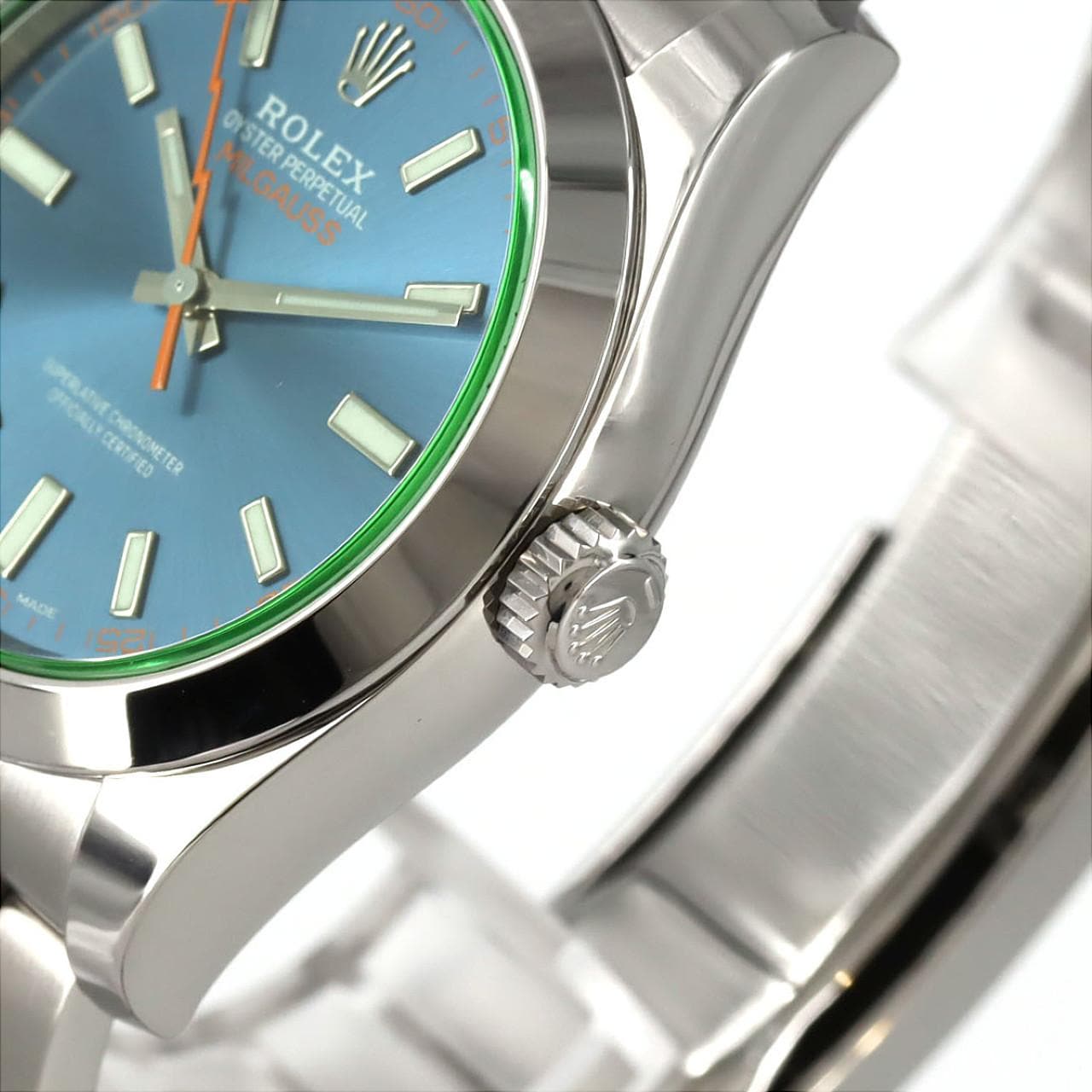 ロレックス ミルガウス 116400GV SS 自動巻 ランダム番