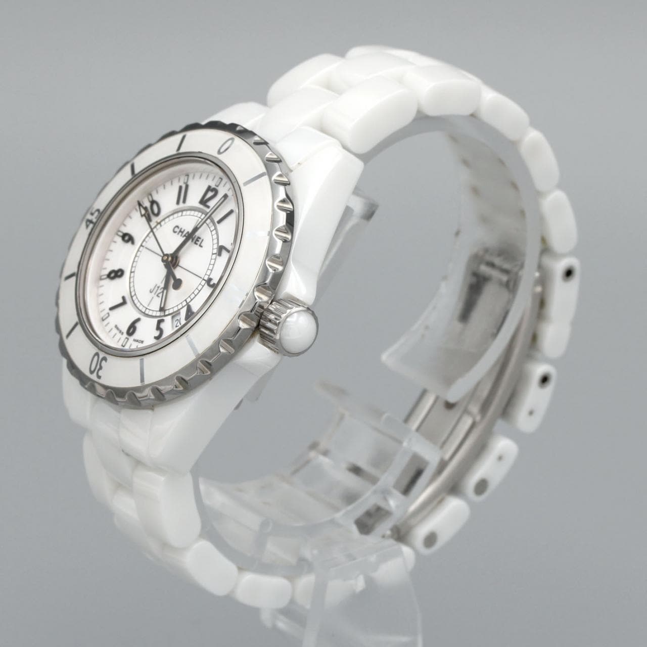 【ノーメンテナンス還元価格】シャネル J12 33mmセラミック H0968 セラミック クォーツ