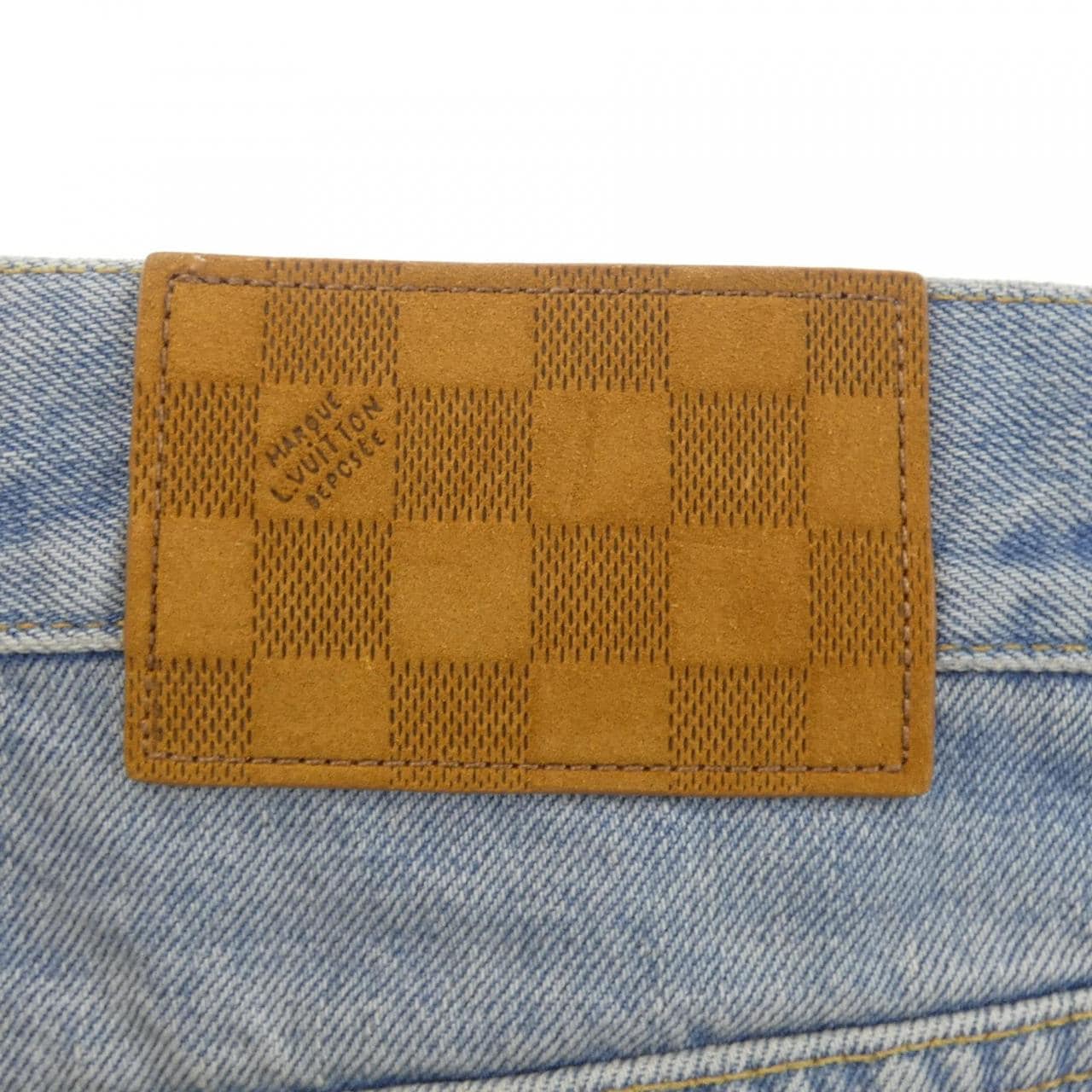 LOUIS VUITTON Vuitton LV Denim Shorts HTD52WPCP