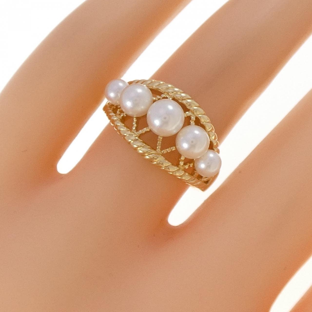 ミキモト アコヤパール リング