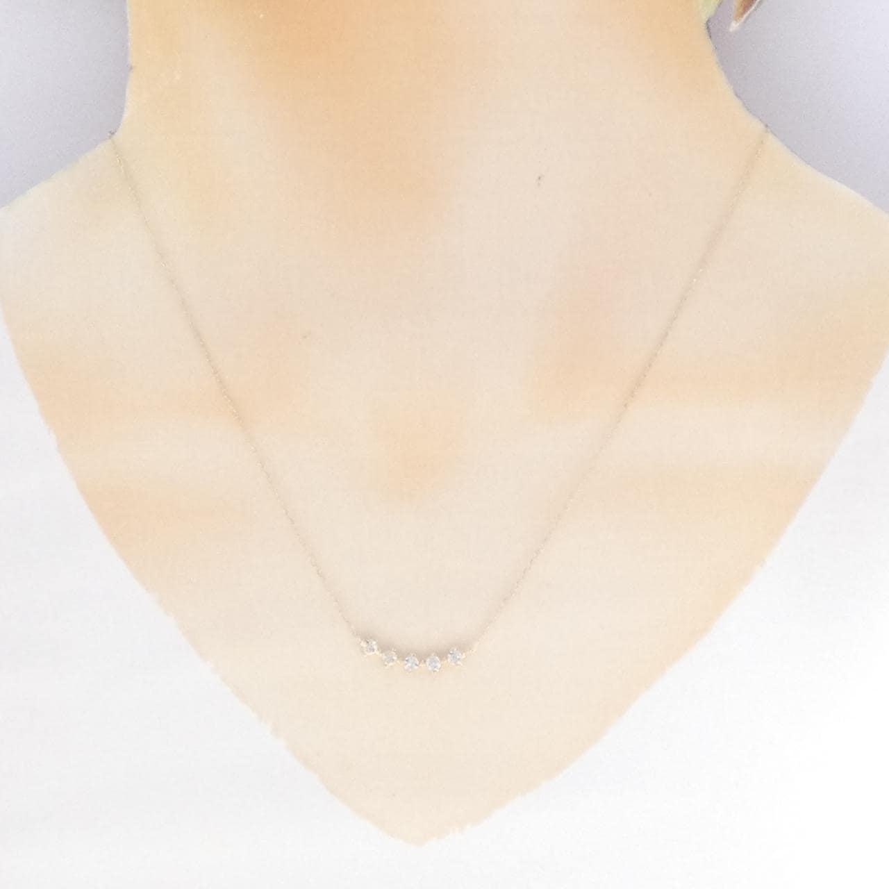 K10YG/K10WG ダイヤモンド ネックレス