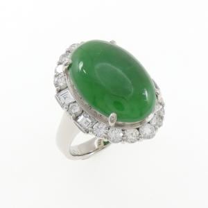 PT900 ヒスイ リング 10.750CT