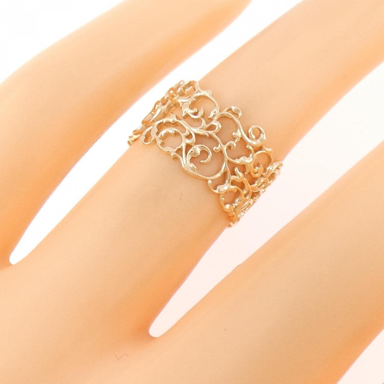 アガット K10YG リング