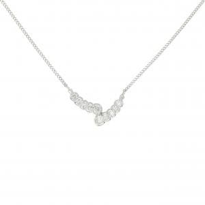 PT900/PT850 ダイヤモンド ネックレス 0.25CT