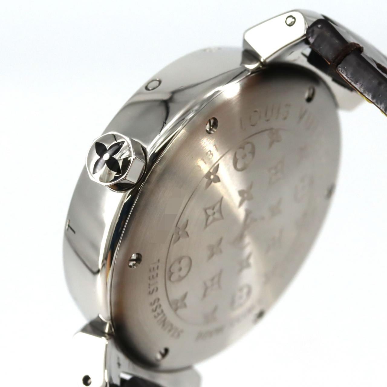 ルイヴィトン タンブール･ディスクアマラント･10P･サークルD Q1319 SS クォーツ