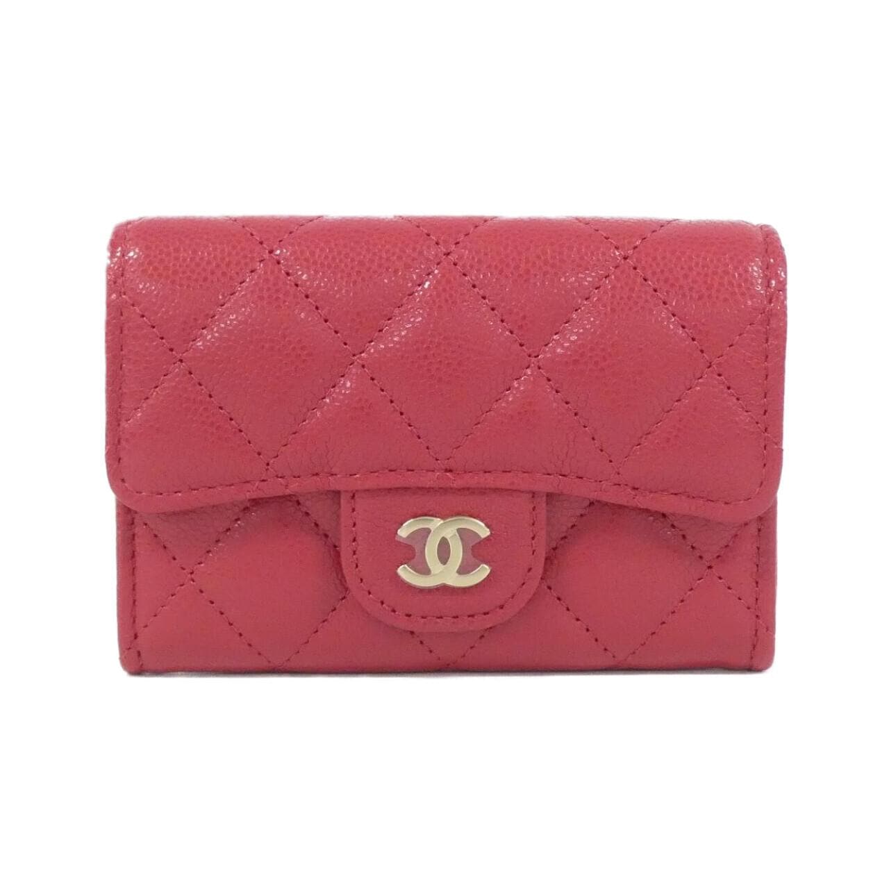 [Unused items] CHANEL Timeless Classic Line AP4096 Card Case