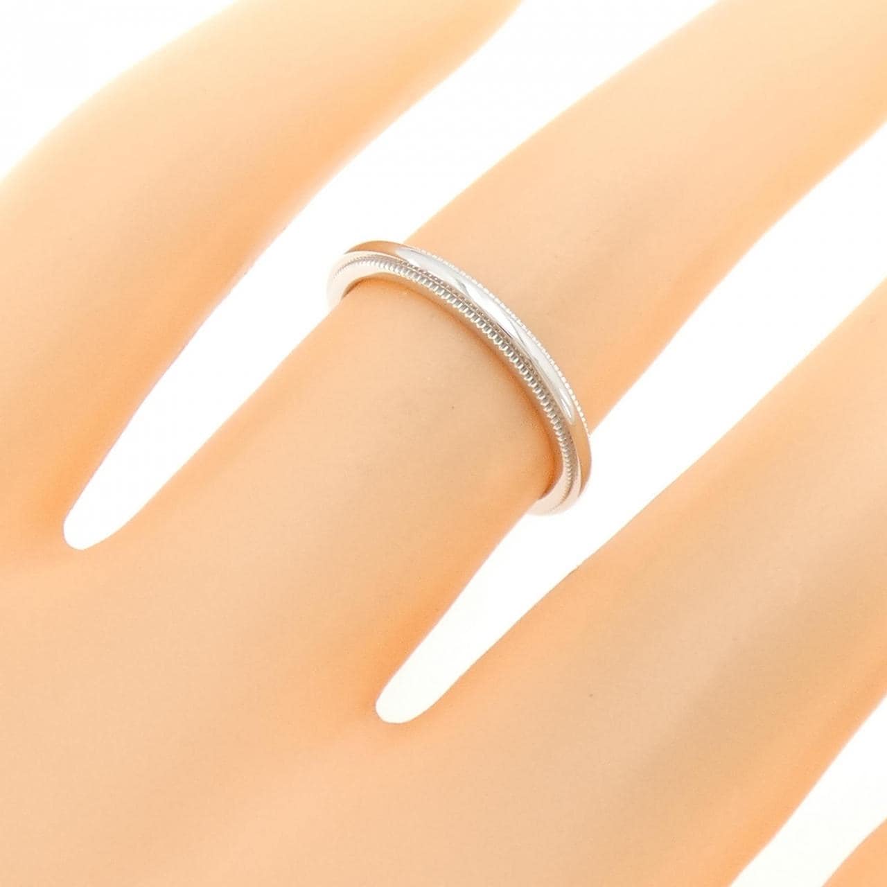TIFFANY鋸狀滾邊戒指
