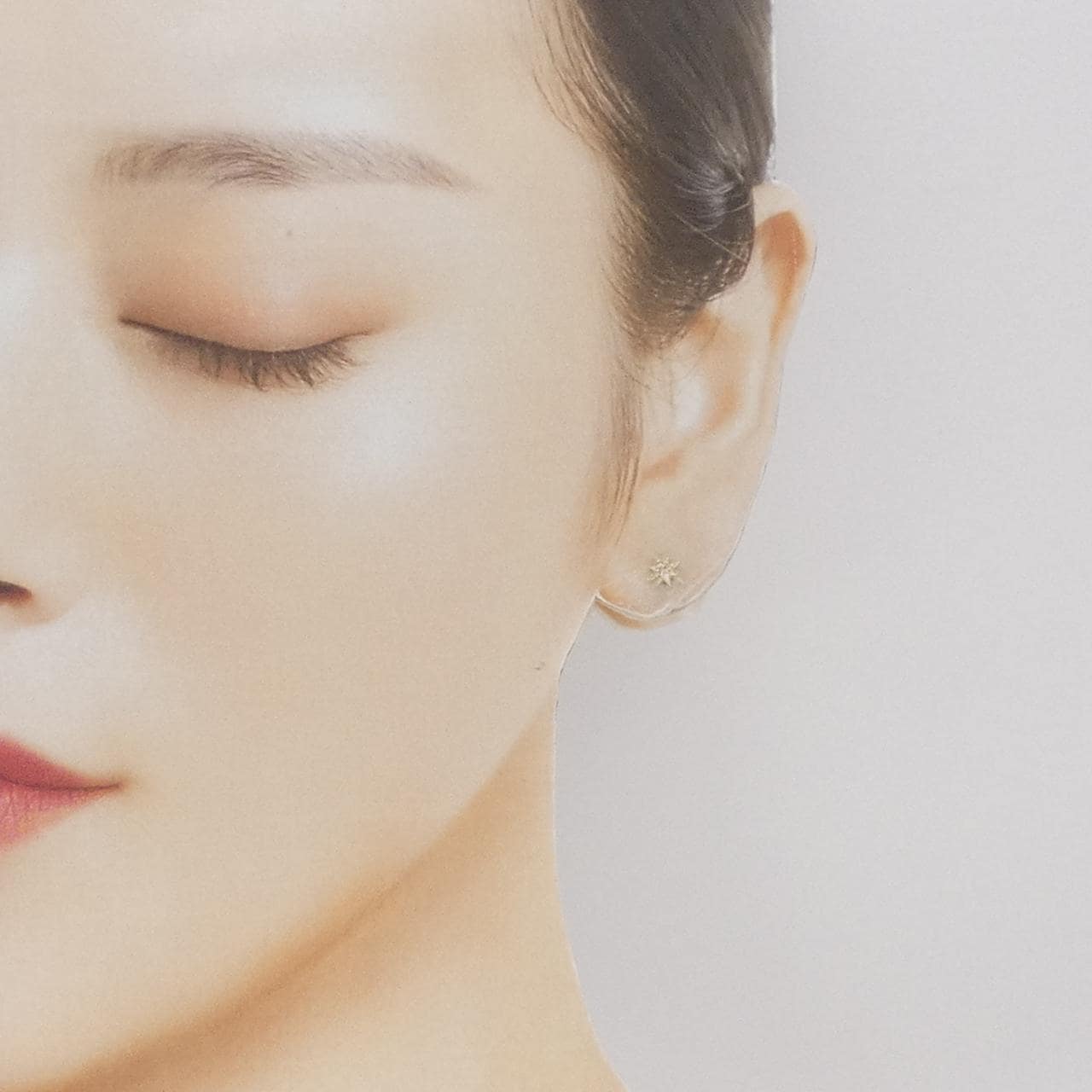 K10YG鑽石耳環 0.04CT