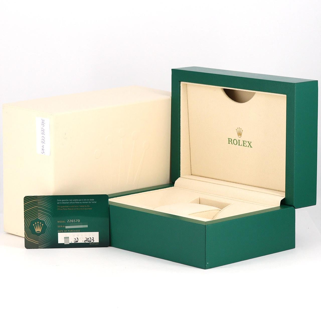 ロレックス エクスプローラーⅡ 226570 SS 自動巻 ランダム番