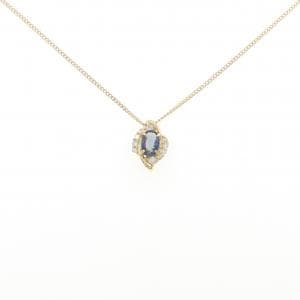 K18YG サファイヤ ネックレス 0.51CT