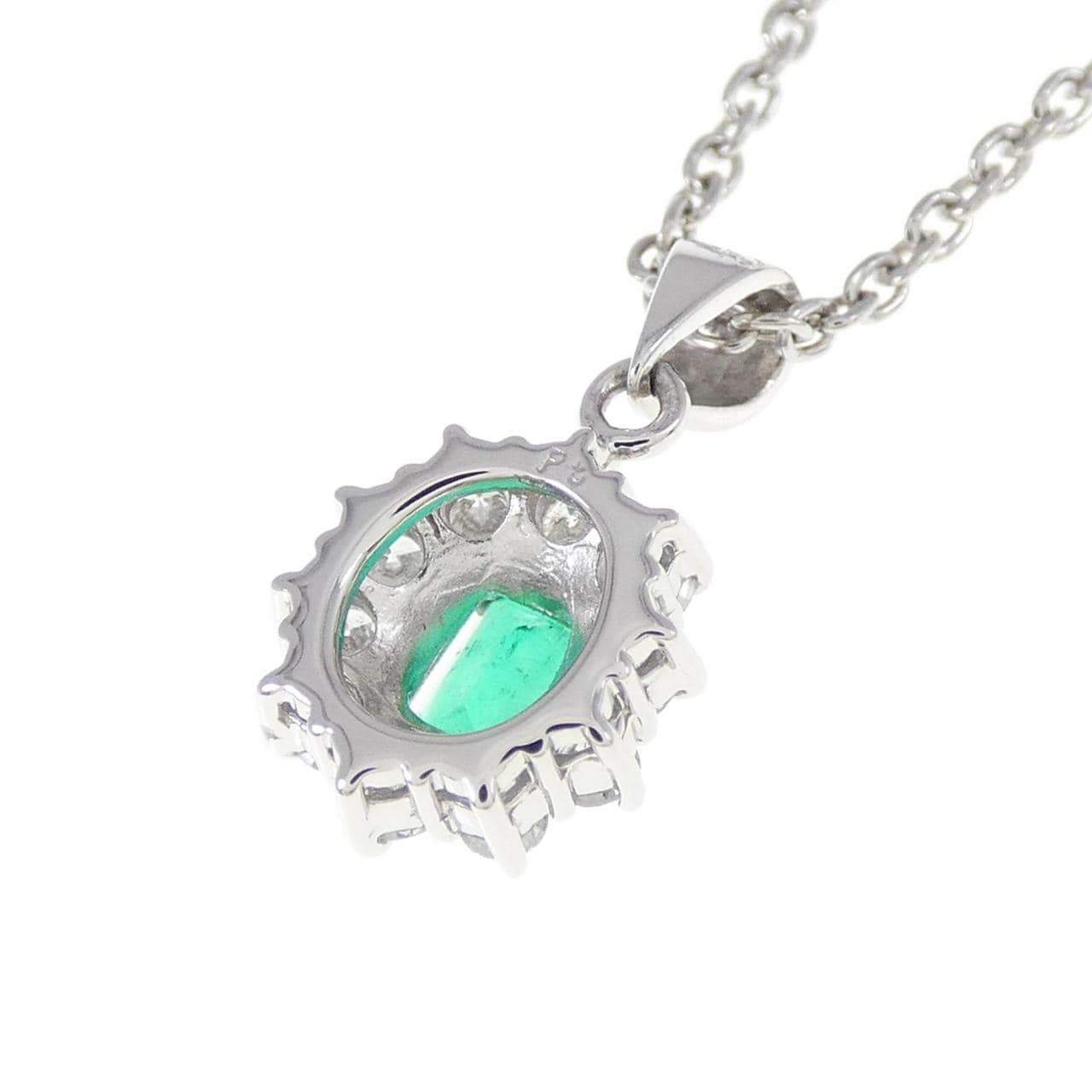 PT Emerald Necklace 0.32CT