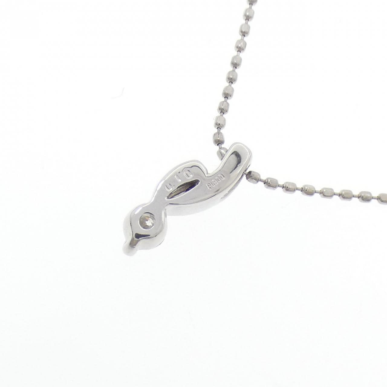 PT900/PT850 ダイヤモンド ネックレス 0.10CT