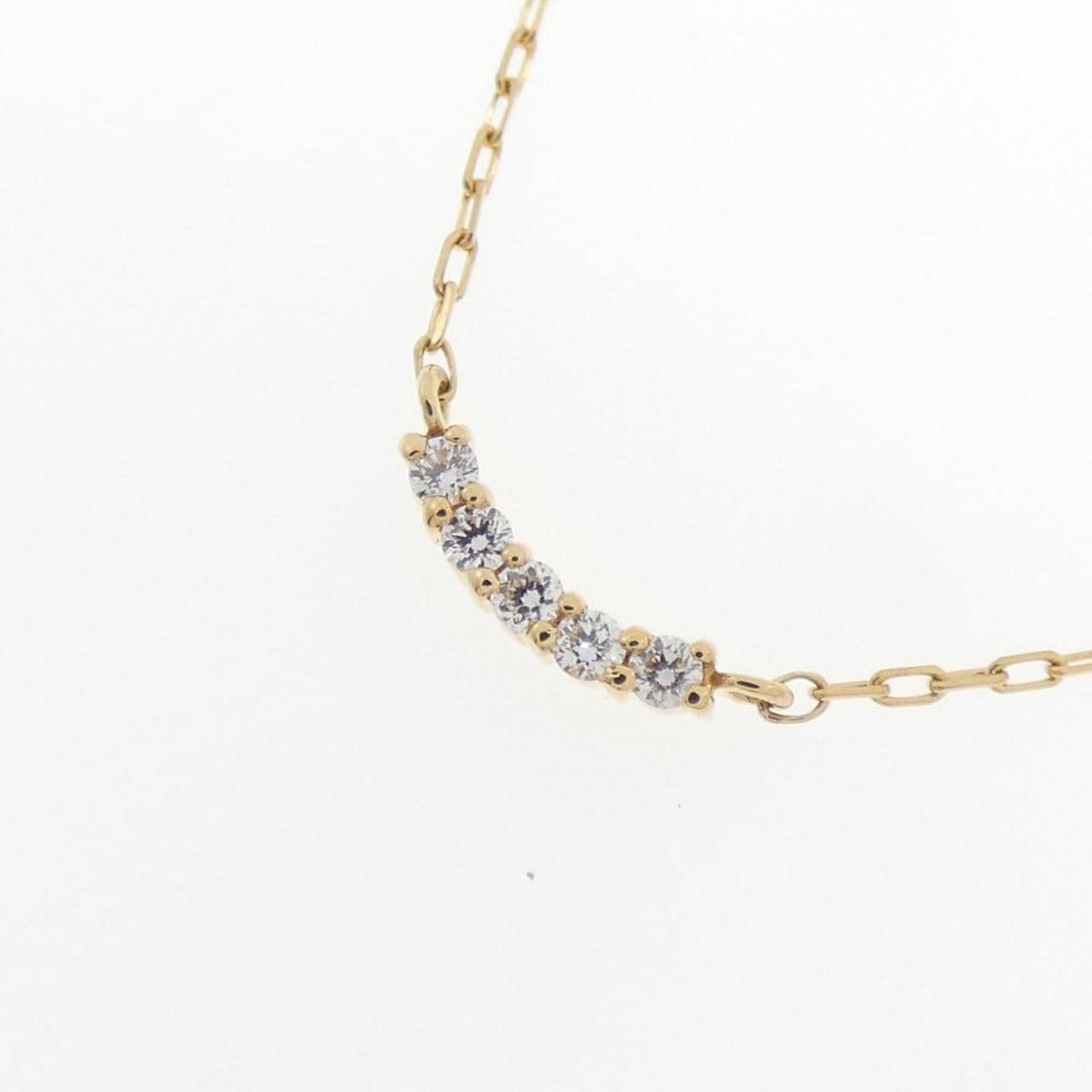 ジュエッテ ダイヤモンド ネックレス 0.04CT