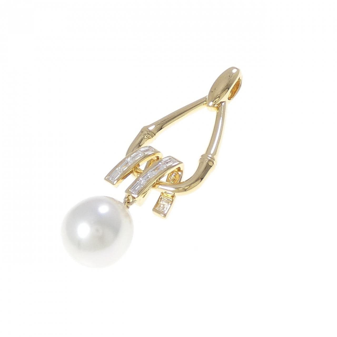 ミキモト 白蝶パール ペンダント 10.1mm