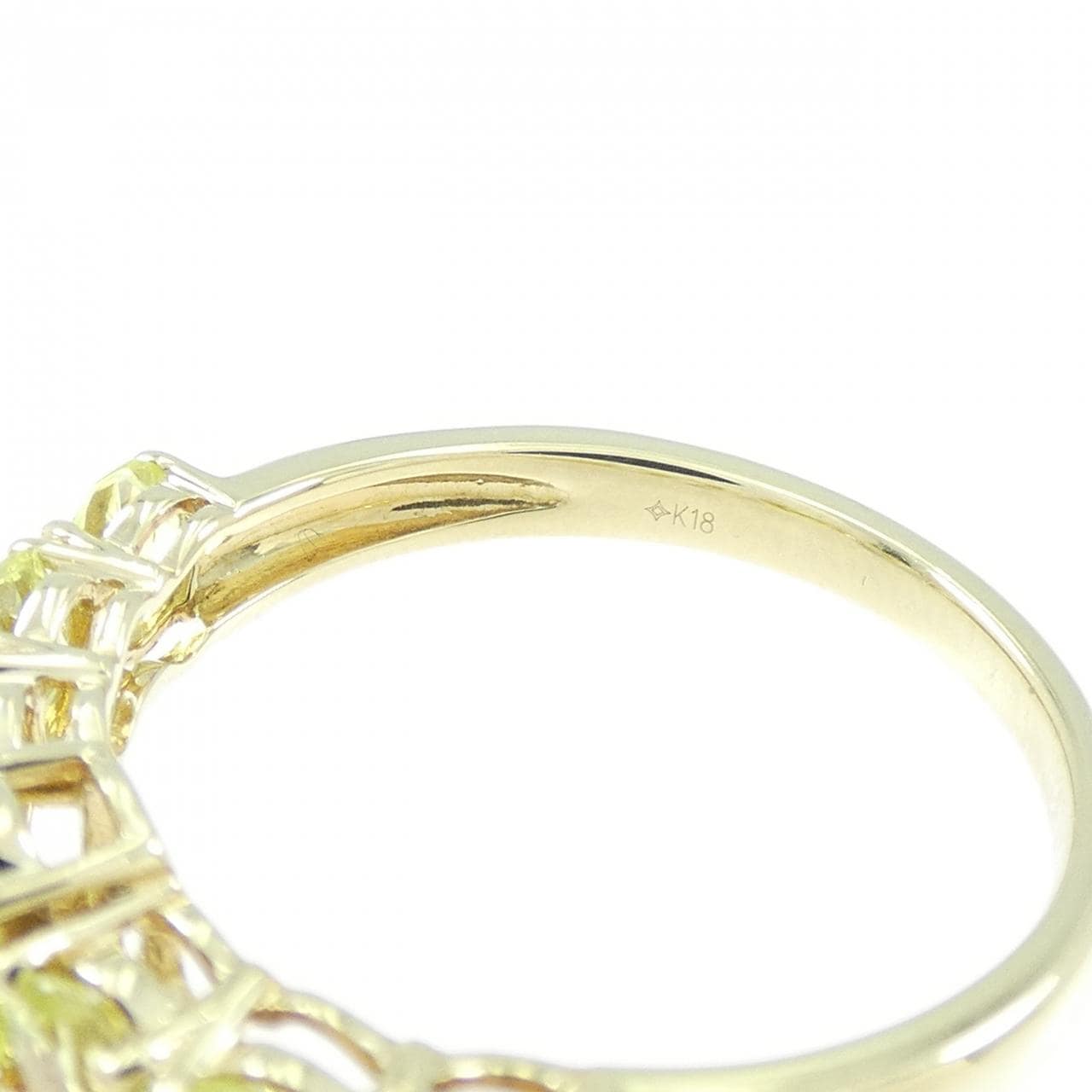 ジーエスティービー クリソベリル リング 1.65CT