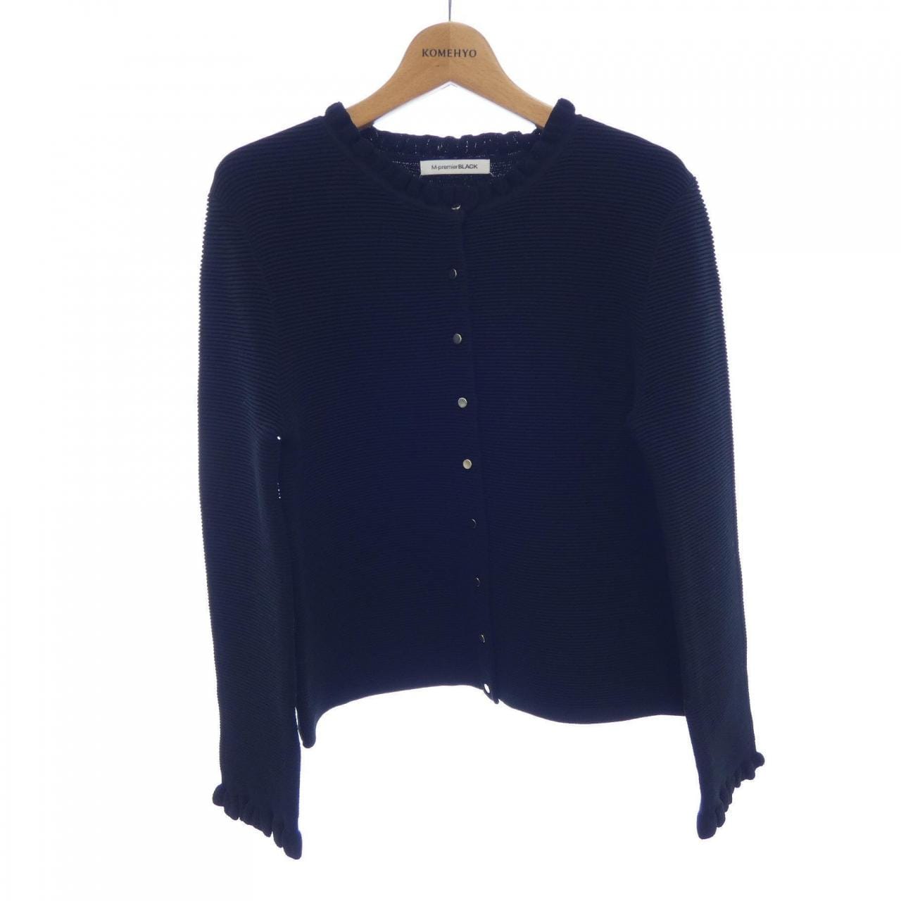 エムプルミエブラック M-Premier BLACK カーディガン