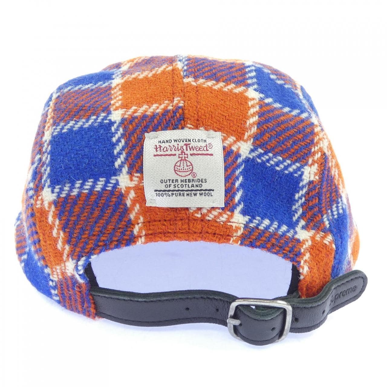 シュプリーム SUPREME Haris Tweed Camp Cap キャップ