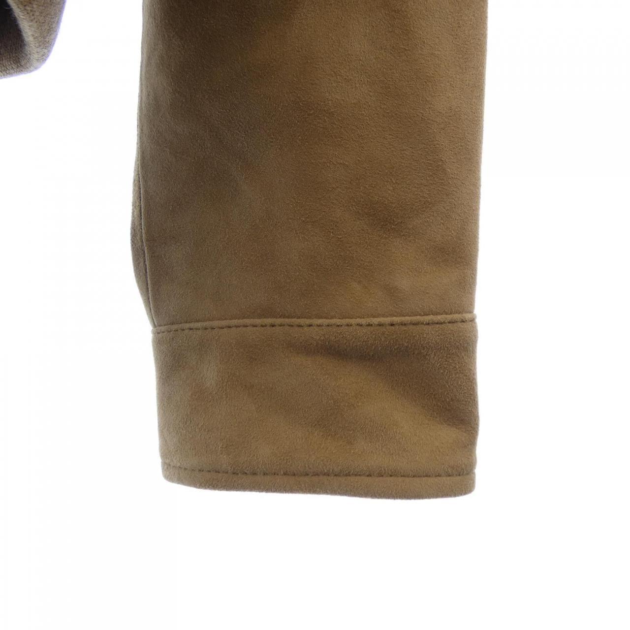 ロロピアーナ Loro Piana ノバックボンバージャケット FAQ4127 レザージャケット