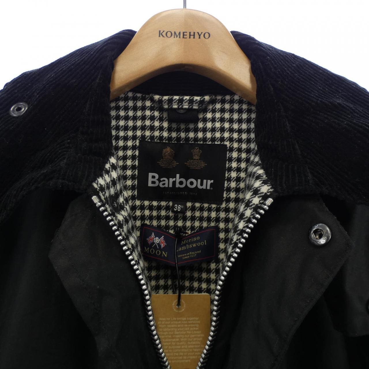 BARBOUR coat