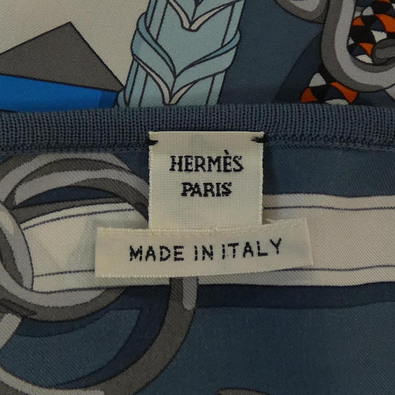 エルメス HERMES PANOPLIE EQUESTRE *87-7718 ツイルレーヌ ワンピース