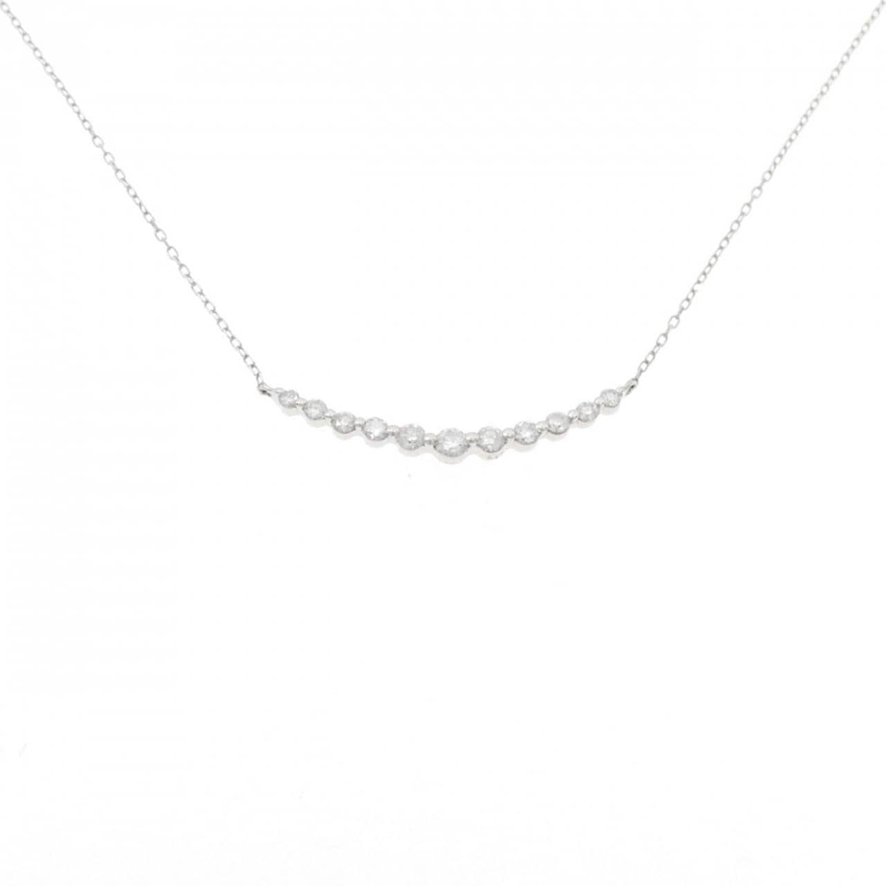 PT900/PT850 ダイヤモンド ネックレス 0.50CT