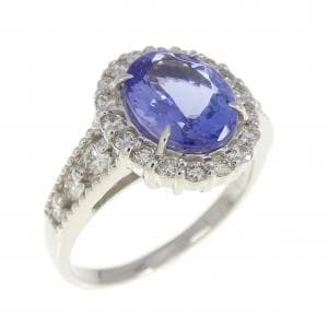 PT900 タンザナイト リング 2.04CT