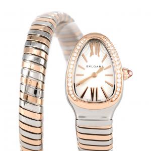 ブルガリ セルペンティトゥボガス PGコンビ/D Sサイズ SP27SPG/103131 SSxPG クォーツ