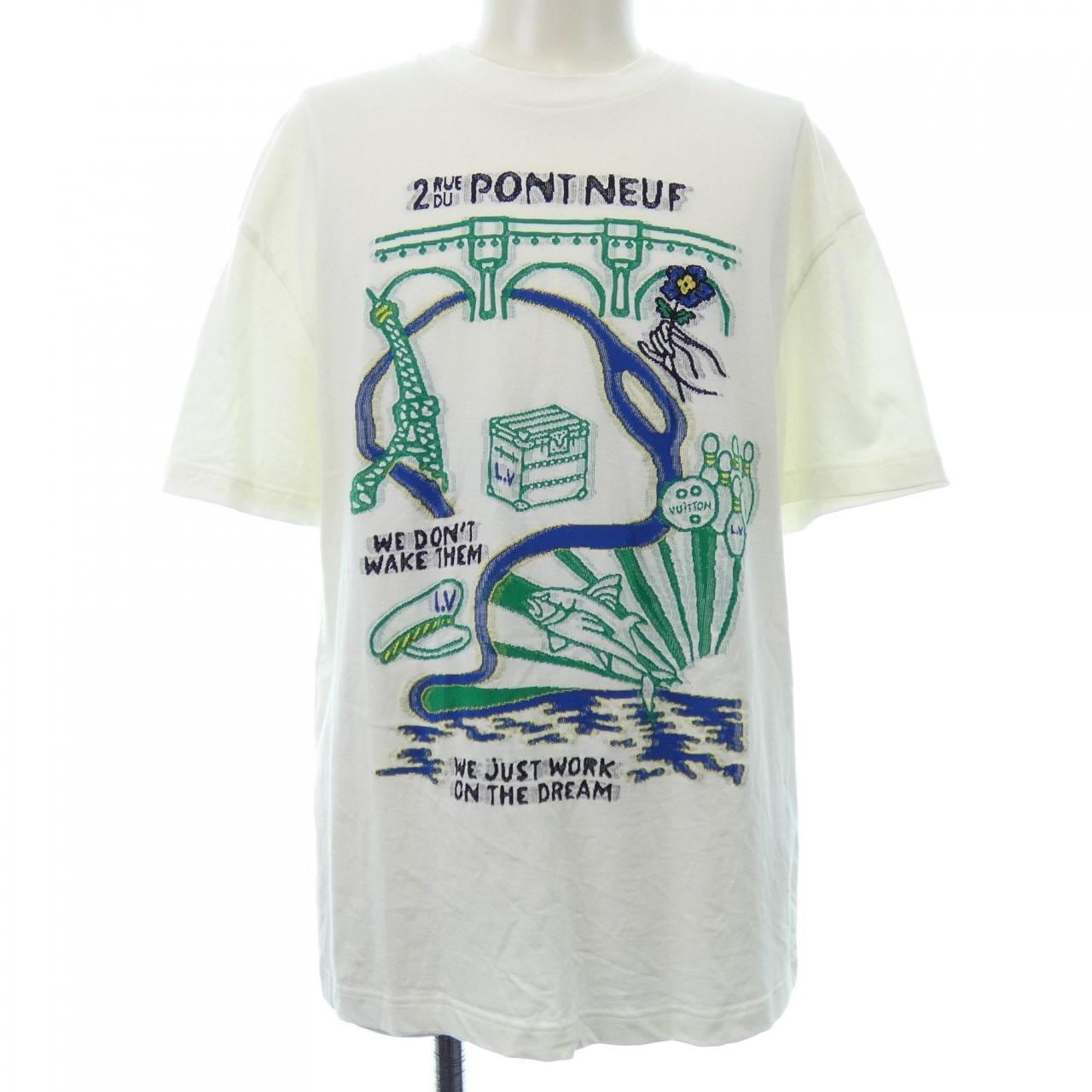 ルイヴィトン LOUIS VUITTON HQY72WIGT Tシャツ