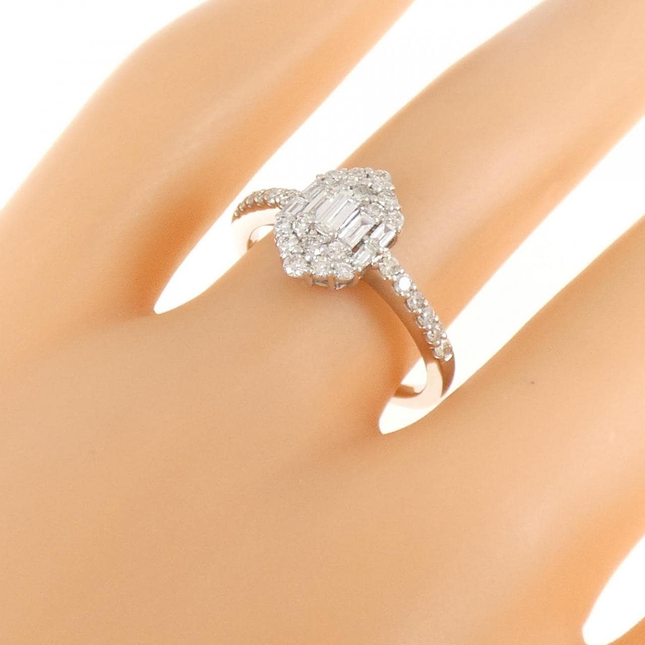 PT900 ダイヤモンド リング 0.50CT