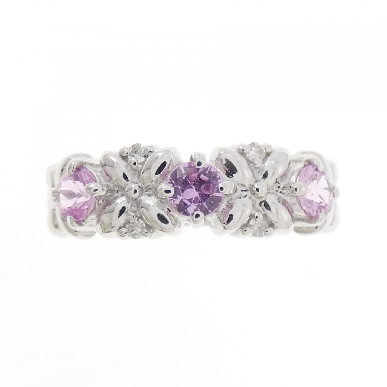 K14WG サファイヤ リング