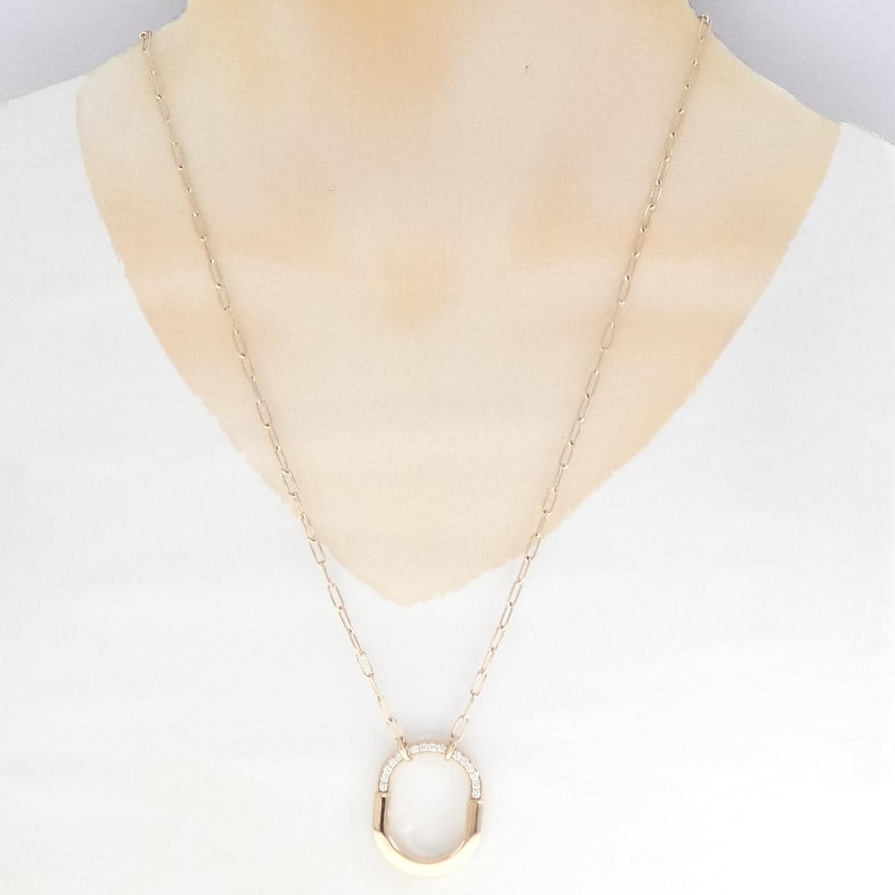 ティファニー ロック ネックレス 0.33CT