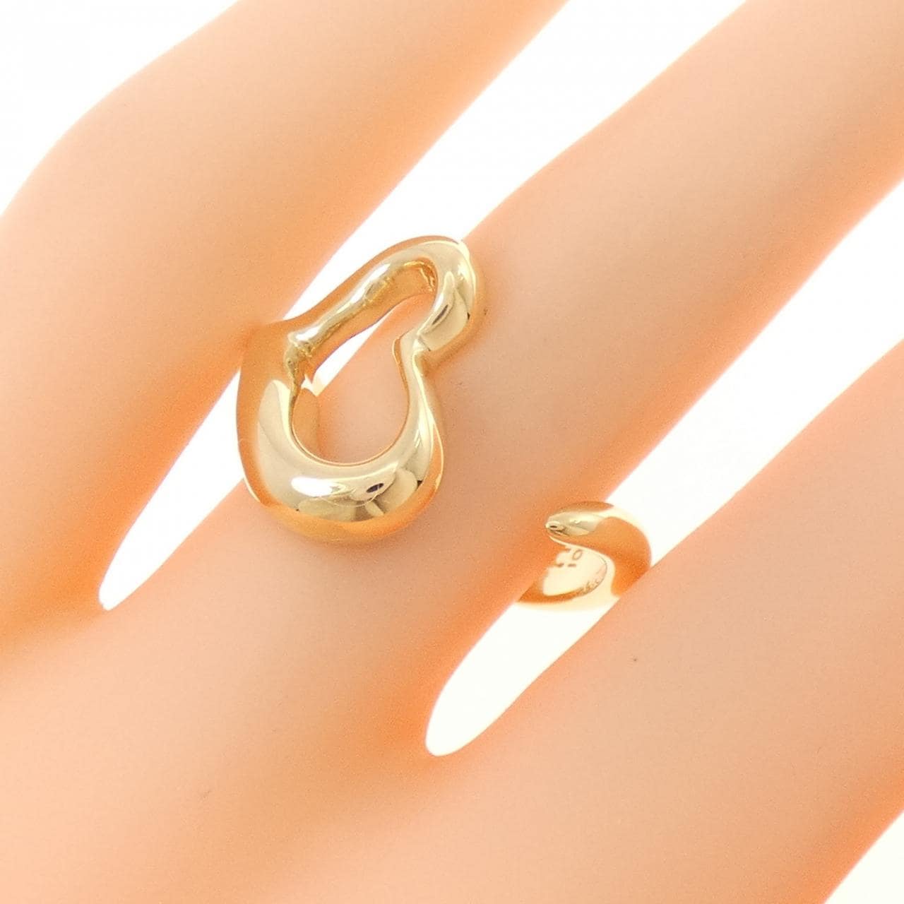 ティファニー オープンハート リング