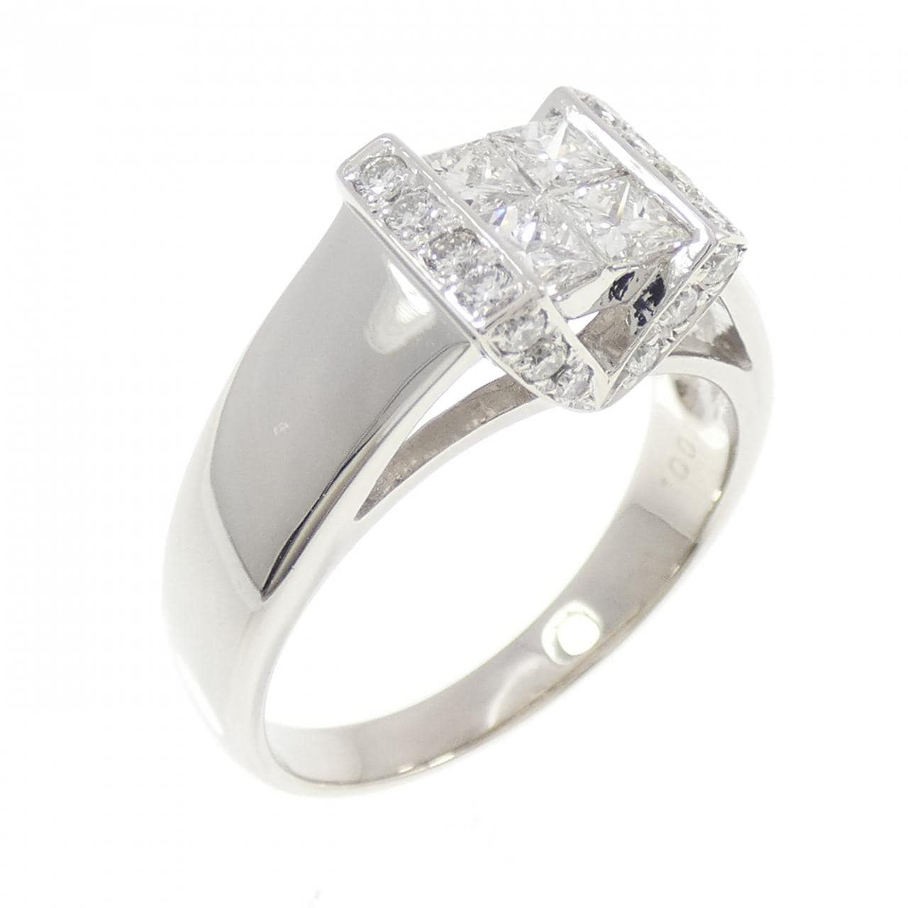 PT900 ダイヤモンド リング 1.00CT