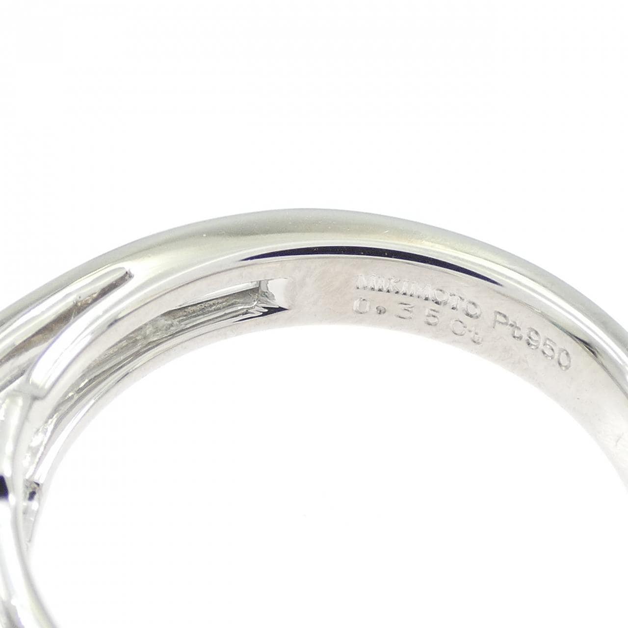 ミキモト エメラルド リング 0.35CT