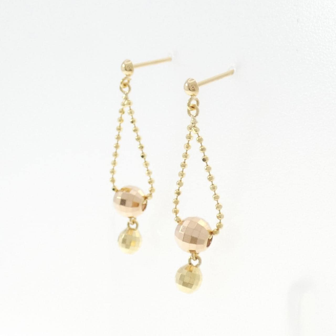 K18YG/K18PG ピアス