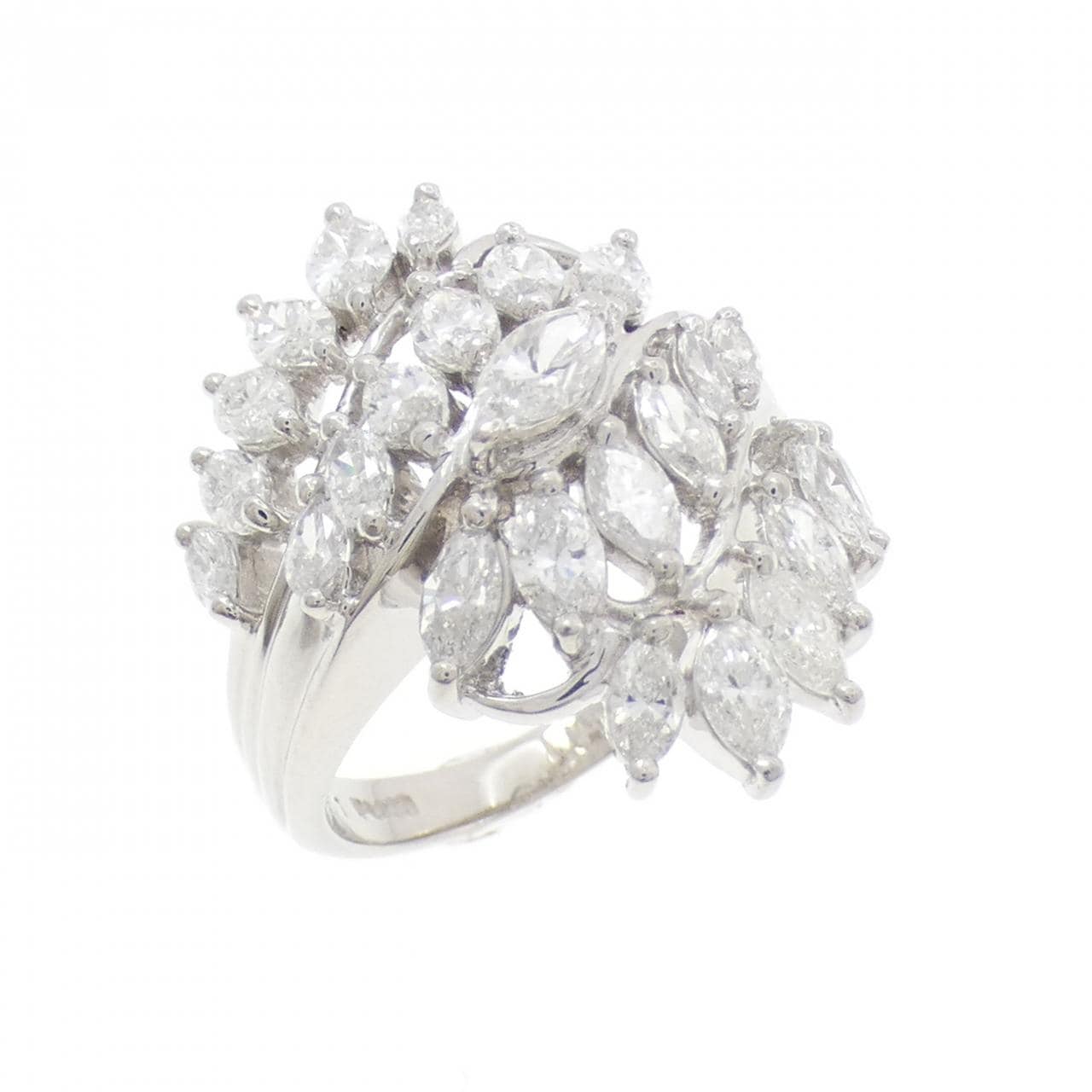 PT900 ダイヤモンド リング 2.61CT