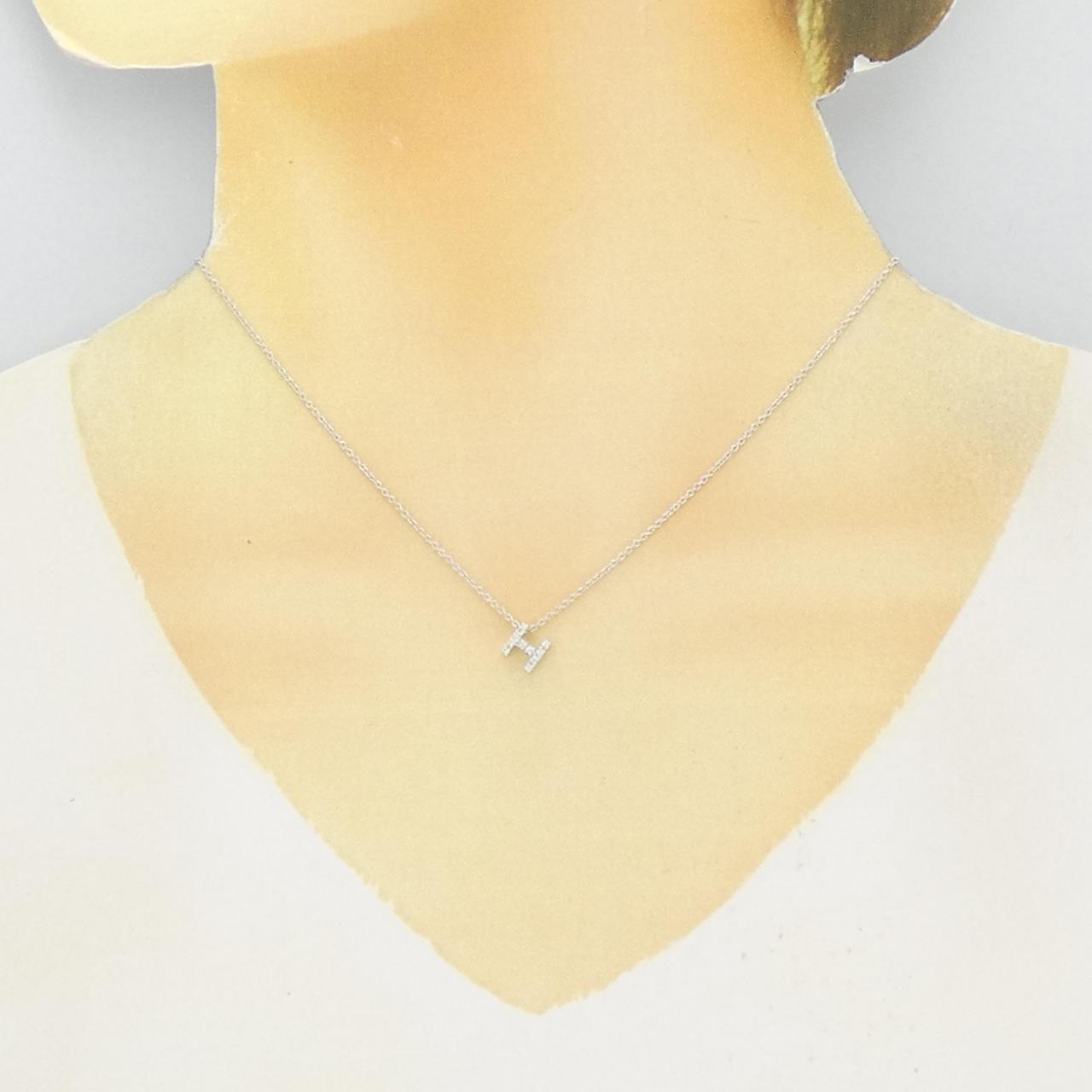 ポンテヴェキオ イニシャル ネックレス 0.05CT
