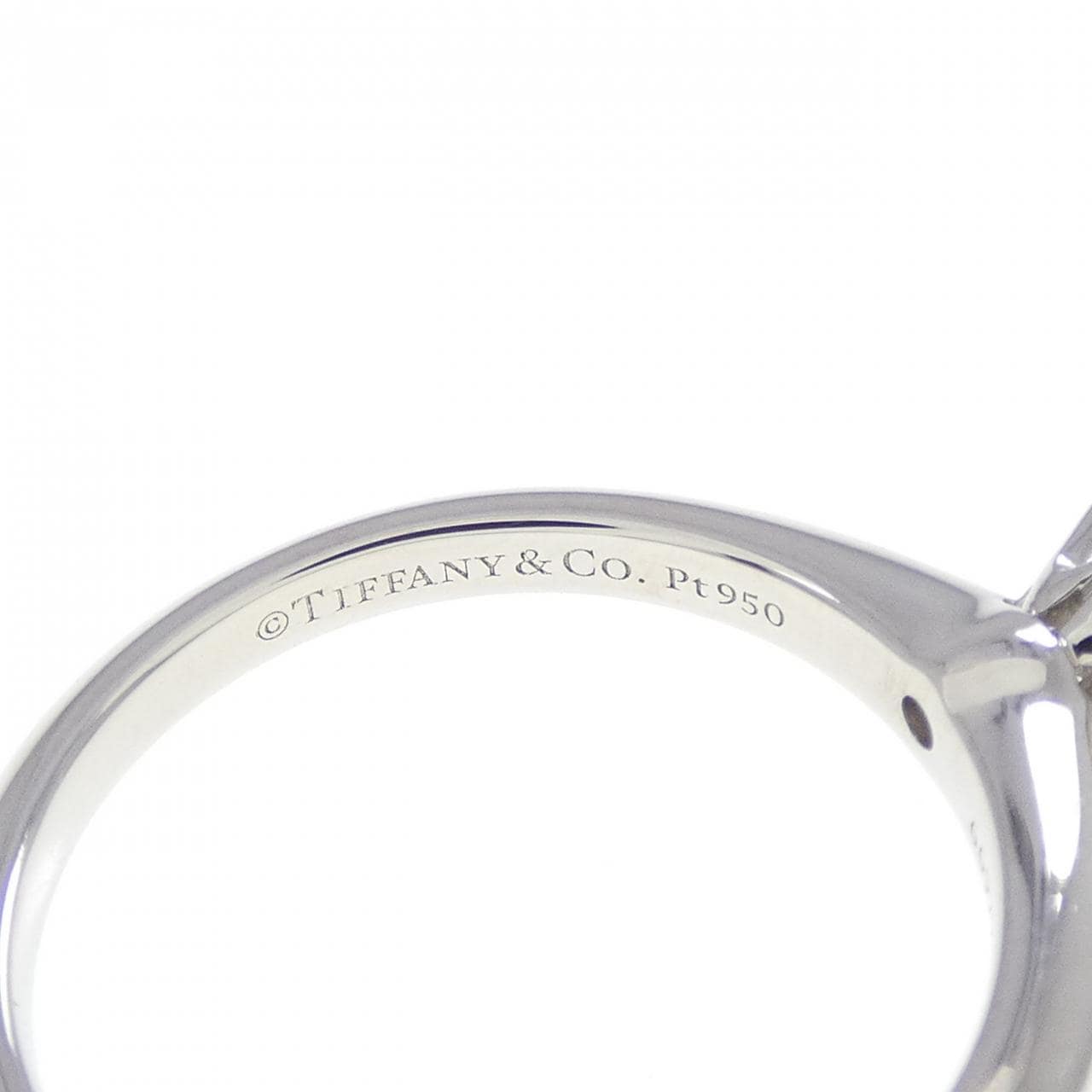 ティファニー クラシックソリティア リング 0.27CT I VS1 3EXT