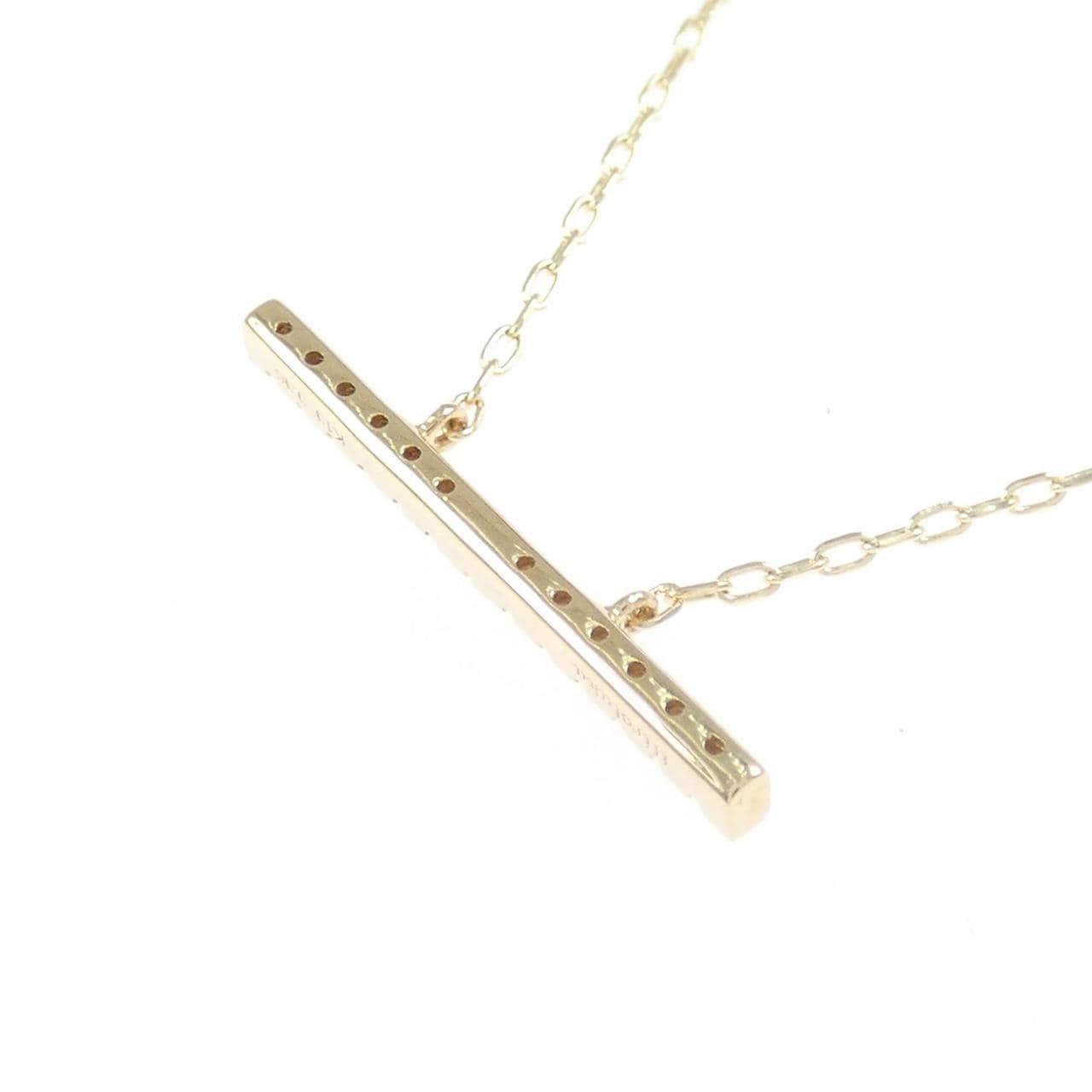 ヒロタカ トラペーズ ネックレス 0.06CT