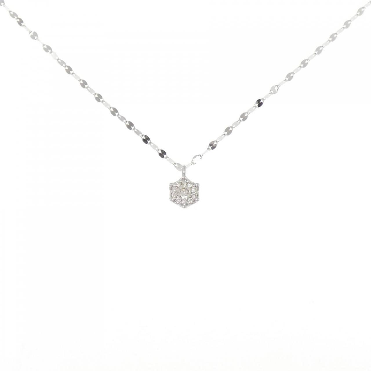 PT900/PT850 ダイヤモンド ネックレス 0.31CT