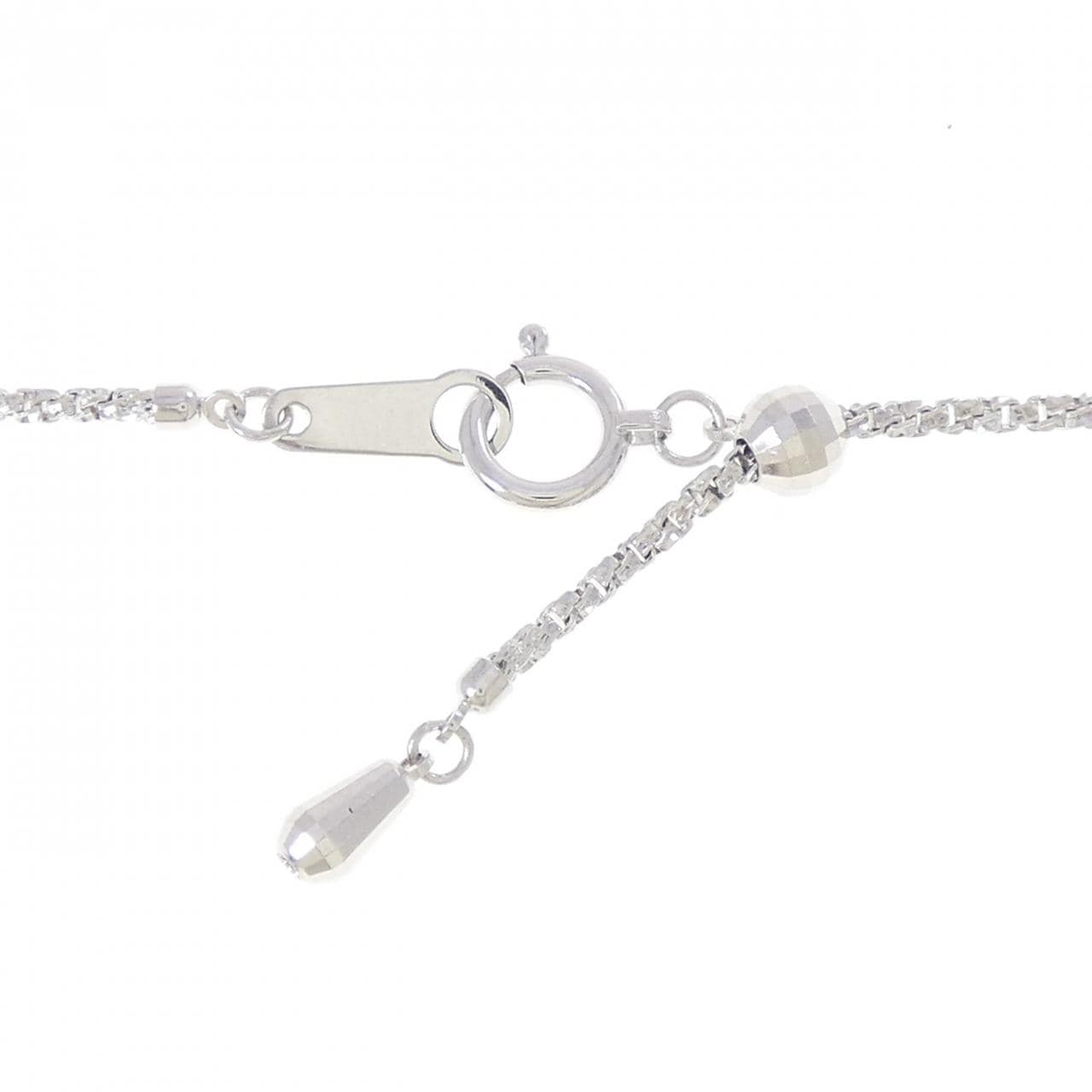 750WG/750BG/K18WG アメジスト ネックレス