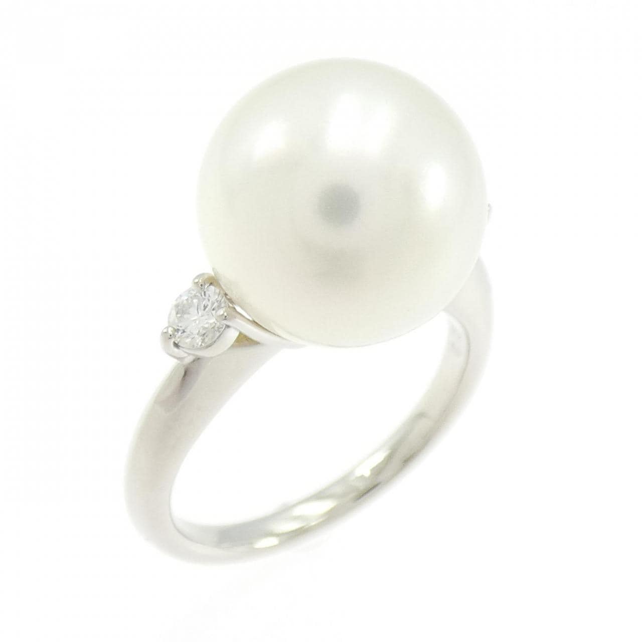 PT900 白蝶パール リング 11.9mm
