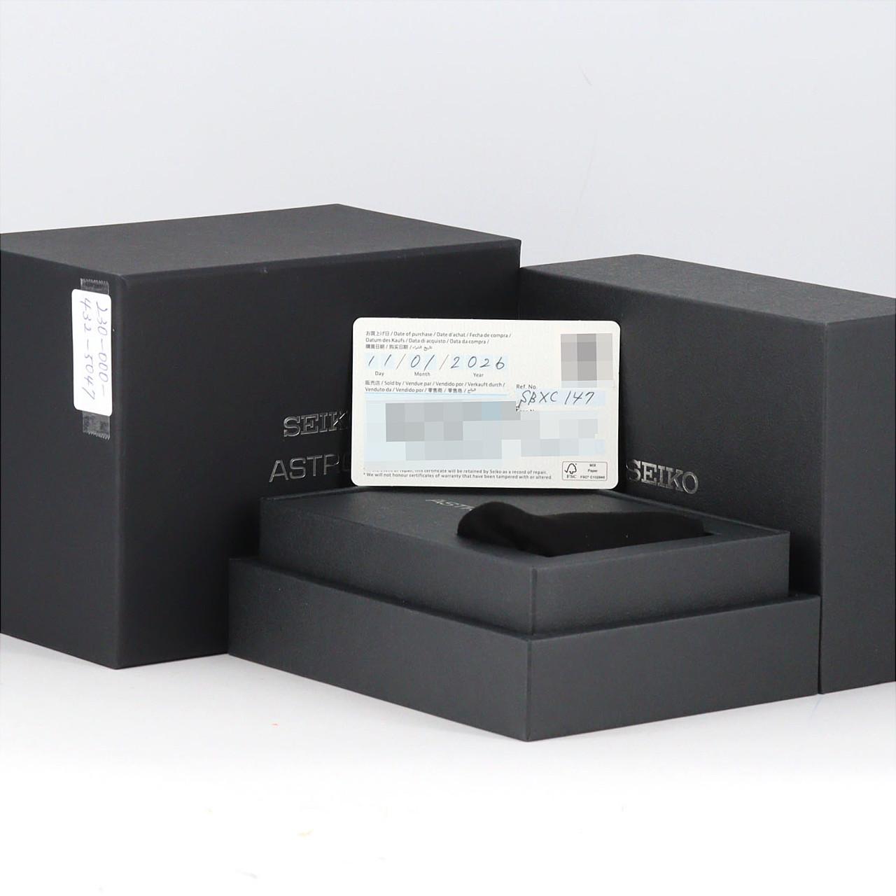 セイコー アストロンGPS 電波時計 5X53-0BR0/SBXC147 TI ソーラークォーツ