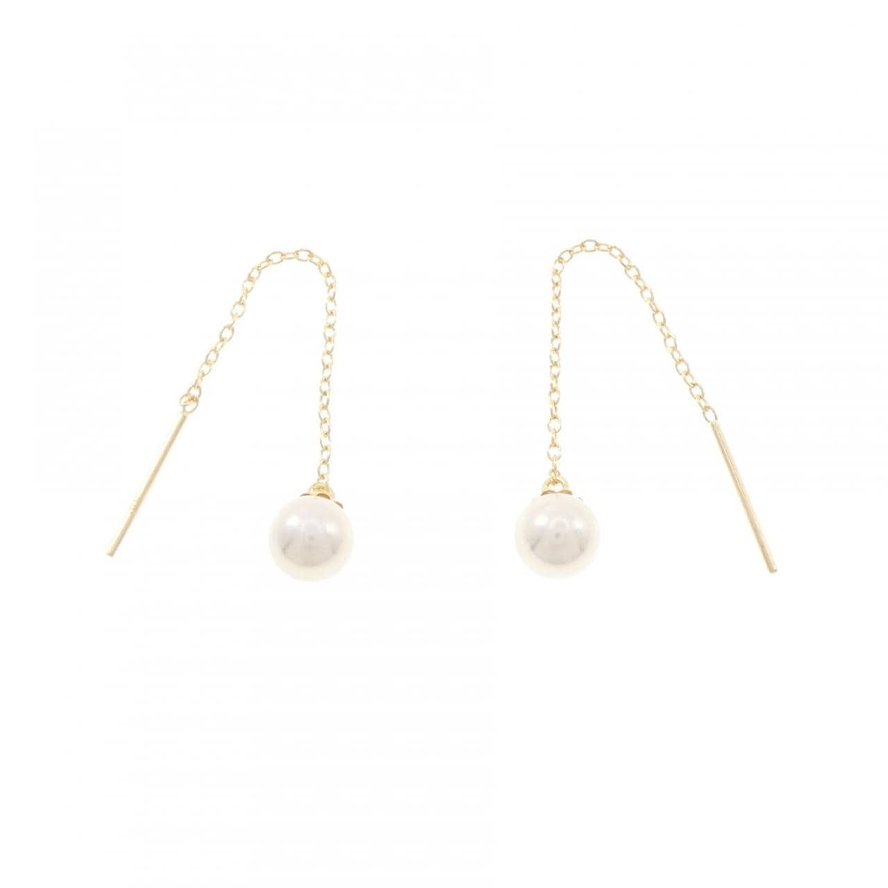 K18YG アコヤパール ピアス 5mm