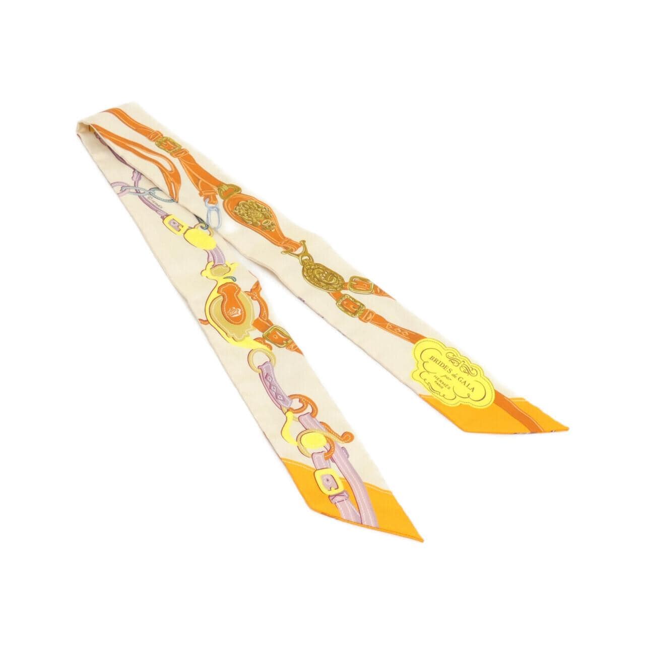 エルメス BRIDES DE GALA APPLIQUE ツイリー 063940S スカーフ