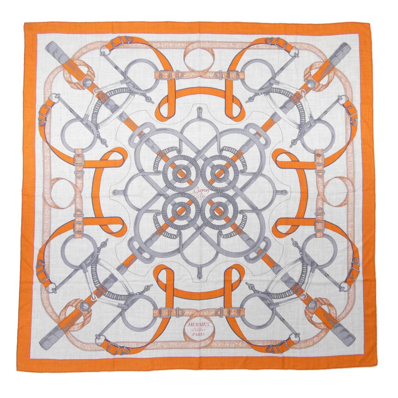 エルメス HERMES EPERON D'OR H241599S カレジェアン140 ショール