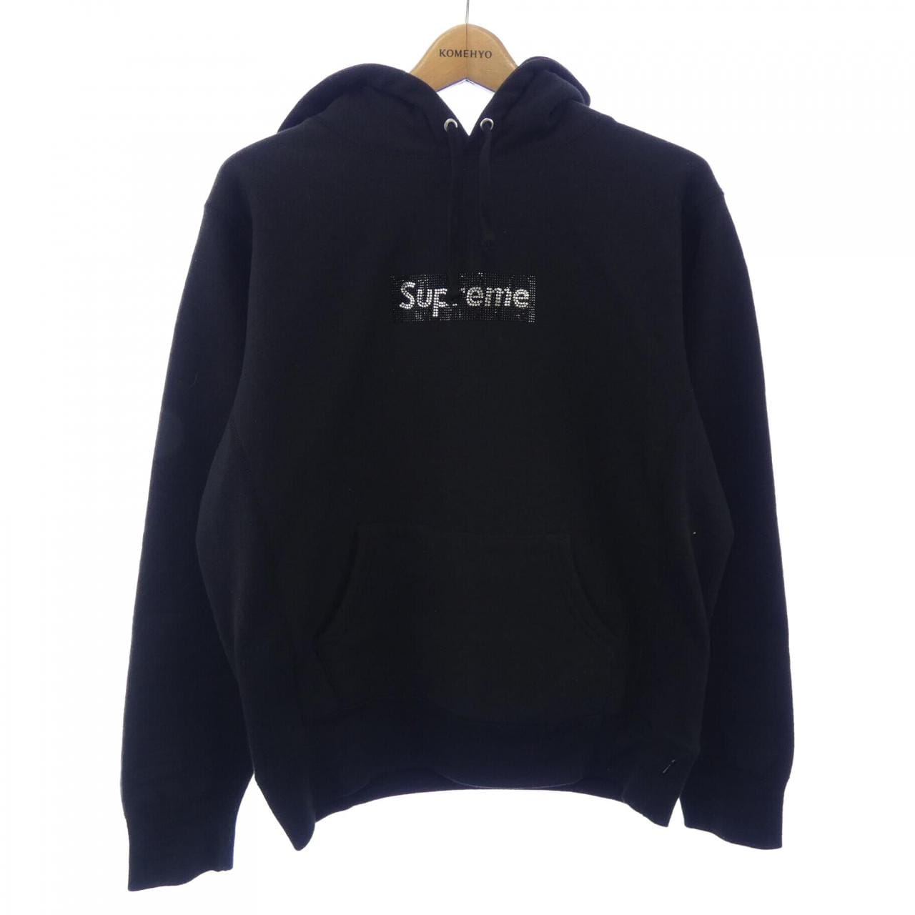 シュプリーム SUPREME SWAROVSKI Box Logo パーカー