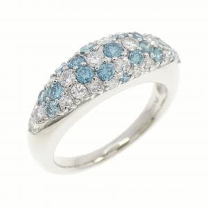 PT900パヴェ  ダイヤモンド リング 1.05CT
