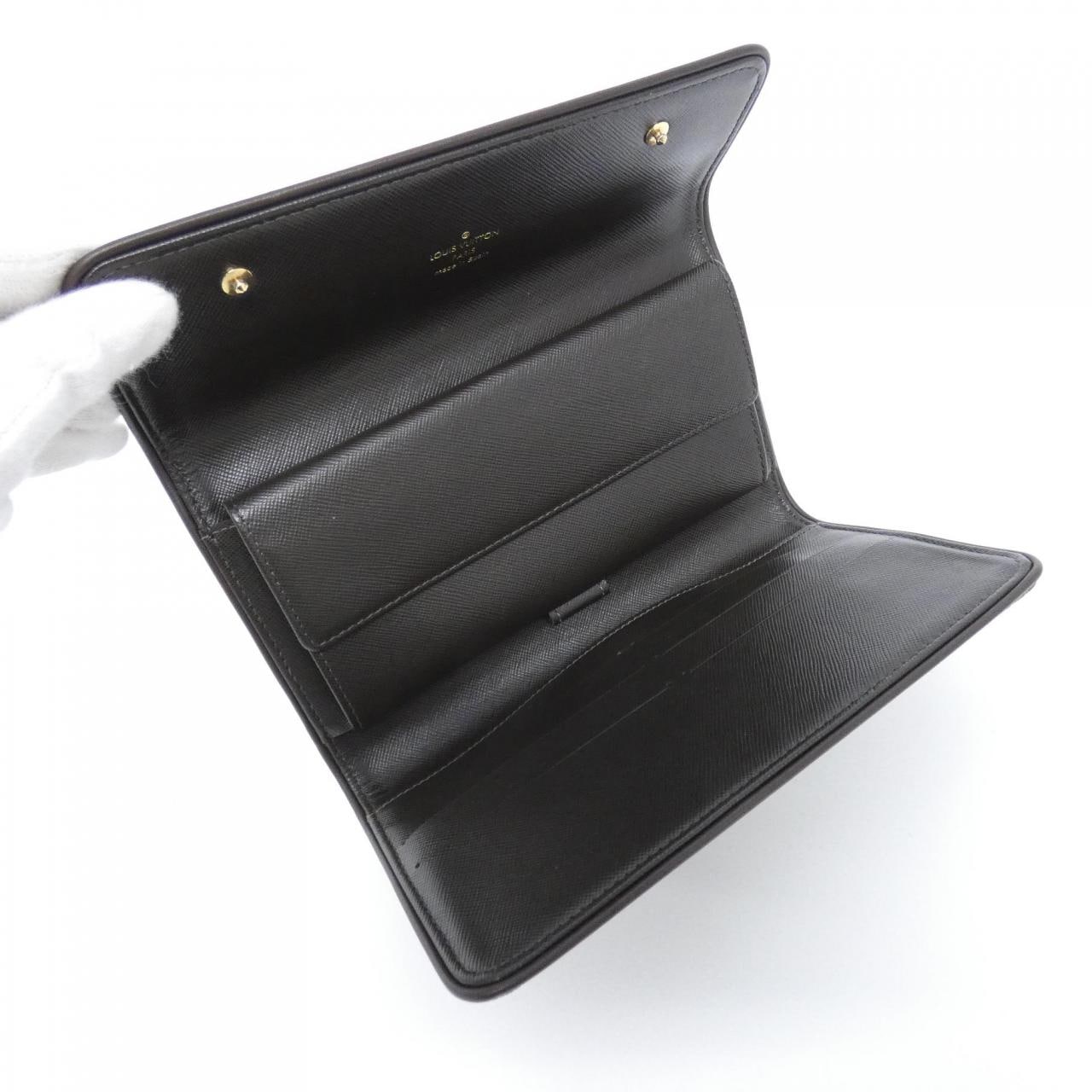 ルイヴィトン モノグラム ミニ ポルト トレゾール インターナショナル M92443 財布